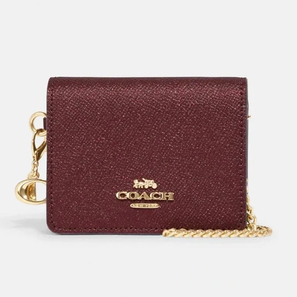 Coach Mini Wallet On A Chain - Picture 1 of 14